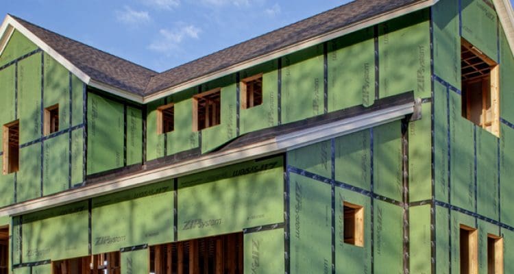 Huber Zip System Roof and Sheathing Plywood at Kuiken Brothers 8