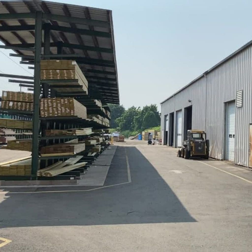 Northeast Cornwall Bridge Hardwood lumber supply store in CT